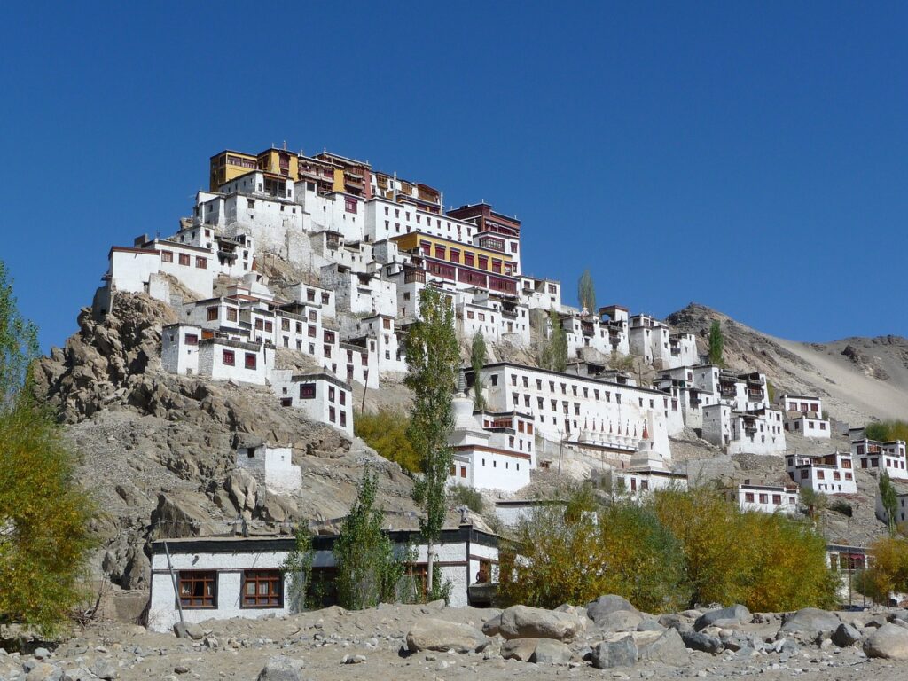 monastery, ladakh, india